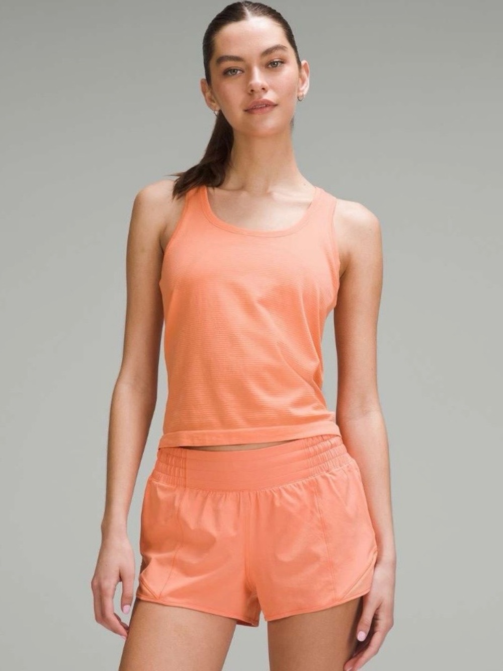 Lululemon Swiftly Tech Racerback Tank Top 2.0 *Waist Length Coral Kiss